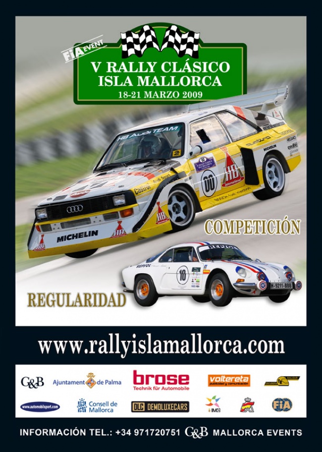 V RALLY CLASICOS ISLA MALLORCA 2008